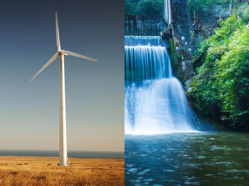 Wind Tubine And Hydropower