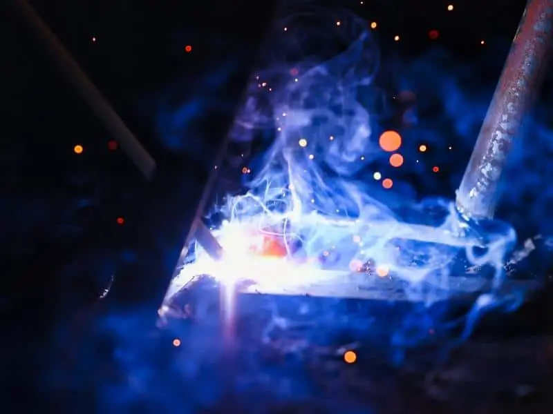 Arcing electric during welding