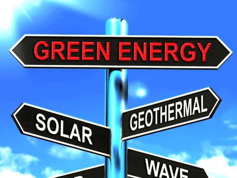 Geothermal vs. Solar Street signs