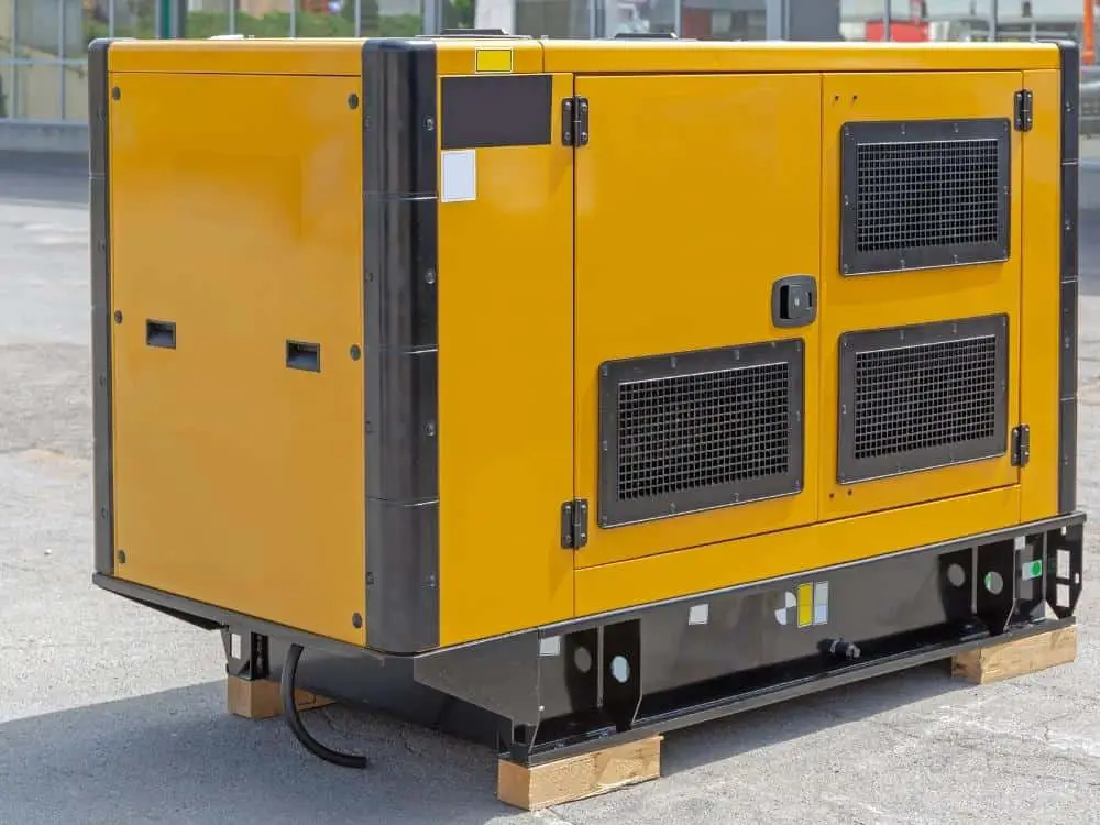 Generator outside