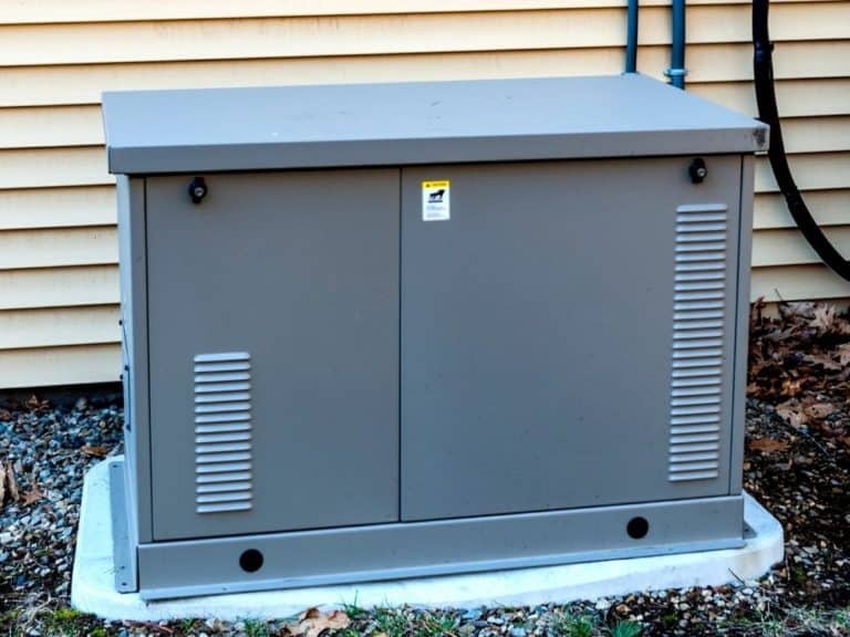 Generator Outside A House